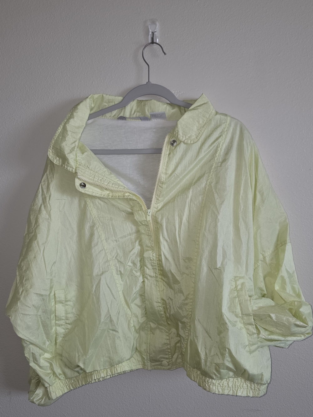 Blair Light Yellow Packable Bomber Jacket